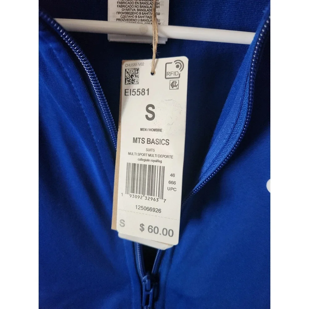 NWT Adidas MTS Basics Track Jacket